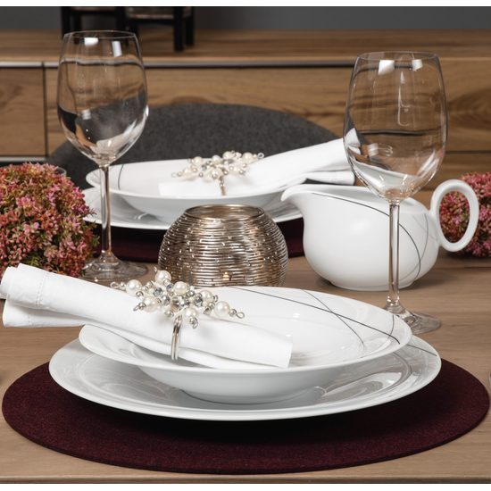 Miska 16 cm, Trio 71381 Highline, Porcelán Seltmann