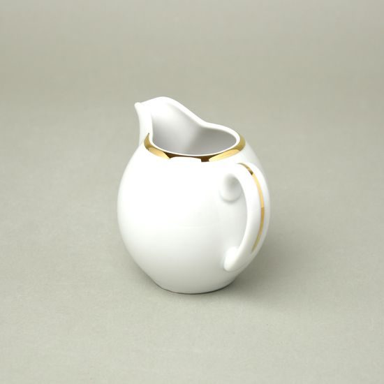 Opál zlatý pásek: Mlékovka 200 ml, Thun 1794, karlovarský porcelán