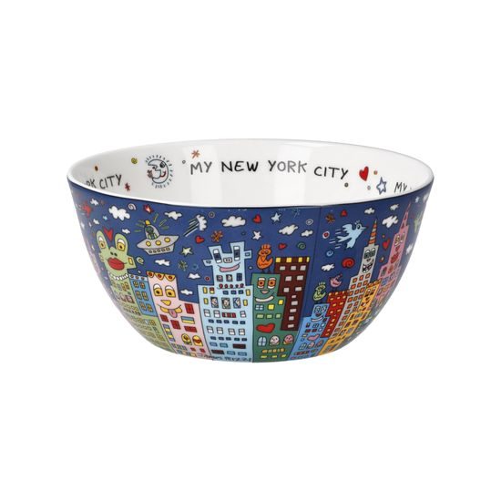 Miska My New York City Night, 15 / 15 / 7 cm, jemný kostní porcelán, J. Rizzi, Goebel