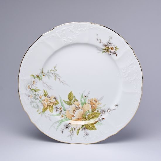 Talíř mělký 25 cm, Thun 1794, karlovarský porcelán, BERNADOTTE 023011