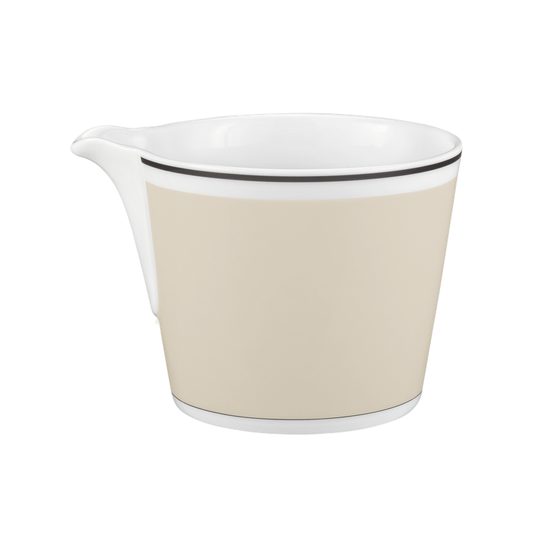 Mlékovka 0,26 l, No Limits 24943 Cream Lines, Porcelán Seltmann