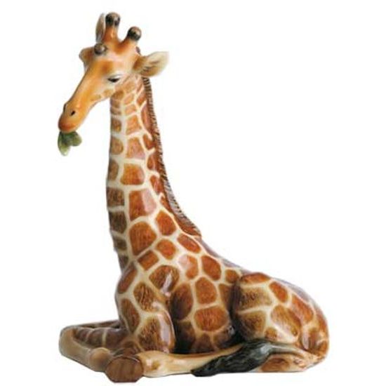 Figurka - matka 18,5 cm, Žirafy, Porcelán FRANZ