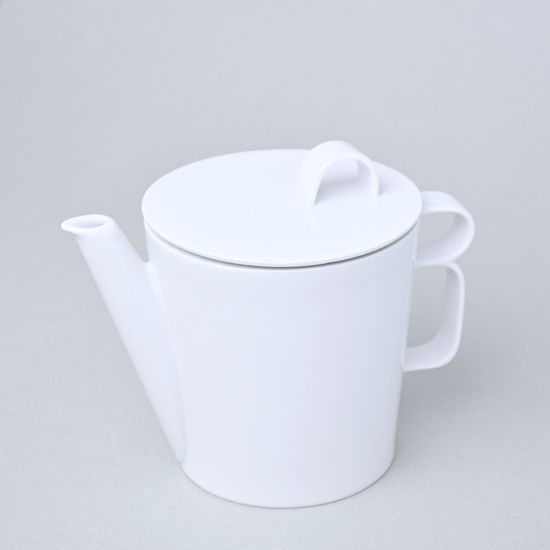 Bohemia White, Konev čajová 0,8 l,design Pelcl, Český porcelán a.s.