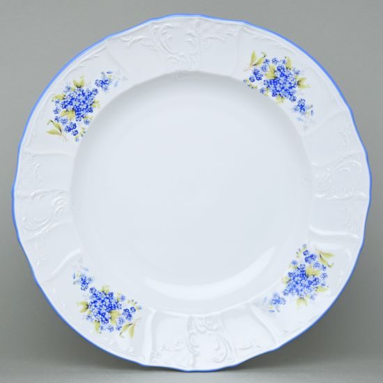 Mísa kulatá hluboká 32 cm, Thun 1794, karlovarský porcelán, BERNADOTTE pomněnka