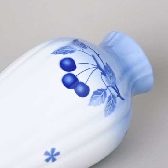 Váza 29,5 cm Rose, Thun 1794, karlovarský porcelán, BLUE CHERRY