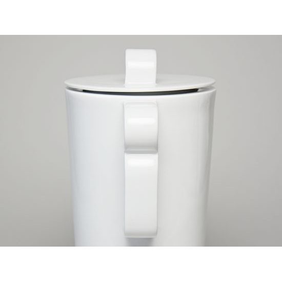 Bohemia White, Konvice kávová 0,76 l, design Jiří Pelcl, Český porcelán a.s.