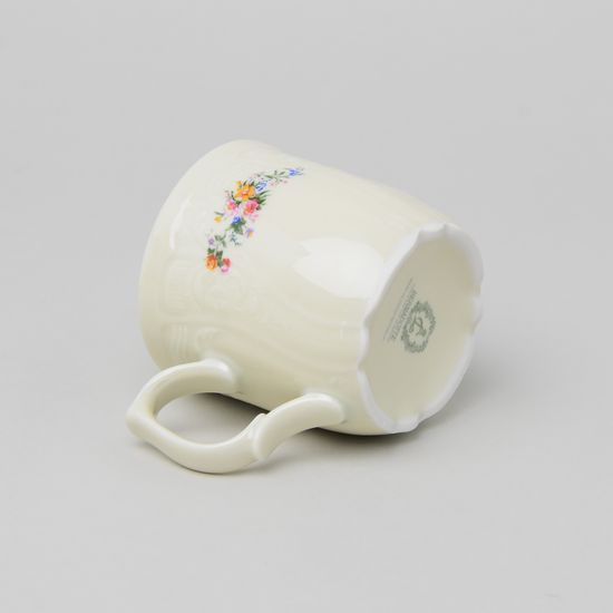 Hrnek dětský 0,23 l, Thun 1794, karlovarský porcelán, BERNADOTTE ivory + kytičky
