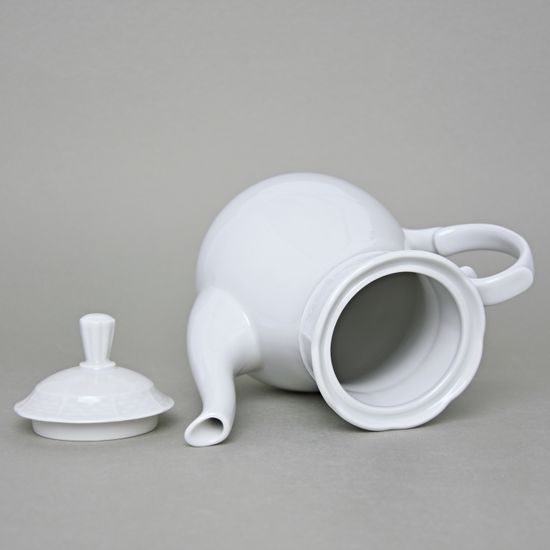 Konev kávová 1,2 l, Thun 1794, karlovarský porcelán, NATÁLIE bílá