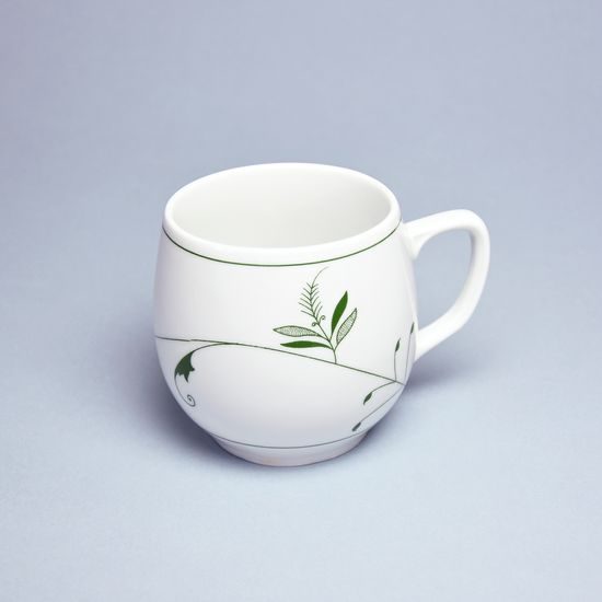 Hrnek Baňák 0,30 l, ECO zelený cibulák, Český porcelán a.s.