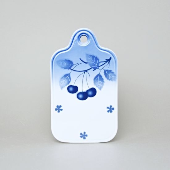 Prkénko, Thun 1794, karlovarský porcelán, BLUE CHERRY