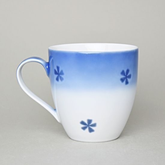 Hrnek Klára 0,6 l, Thun 1794, karlovarský porcelán, BLUE CHERRY