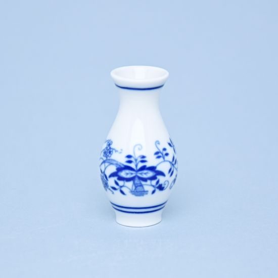 Váza mini 1210 6 cm, Cibulák, originální z Dubí