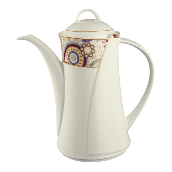 Konvice kávová 1,3 l, Achat 4045 Myst, Královský porcelán Tettau