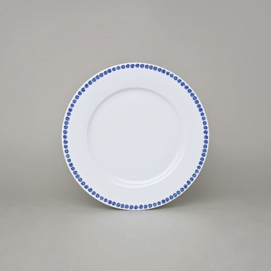 Nina 29423 šneci modří: Talíř dezertní 19 cm, Thun 1794, karlovarský porcelán