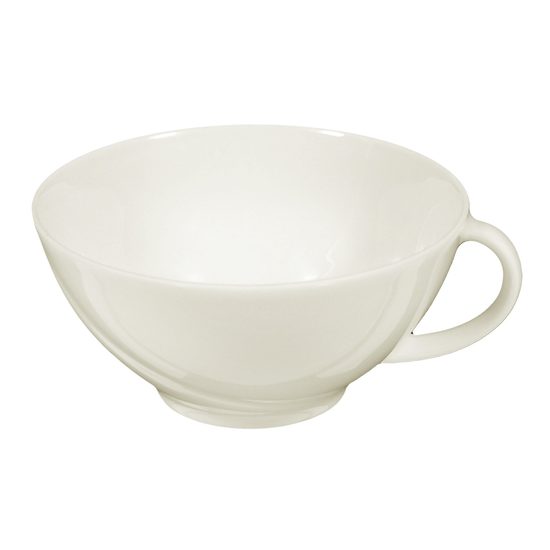 Šálek čajový 0,21 l a podšálek 14,5 cm, Orlando fine cream, Porcelán Seltmann