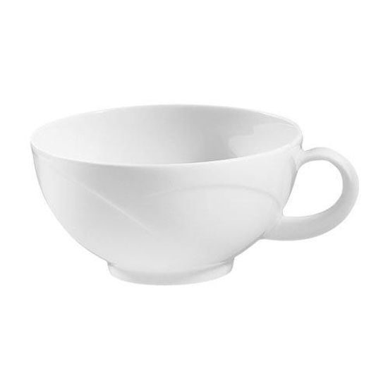 Podšálek 16 cm, Monako UNI bílé, Porcelán Seltmann