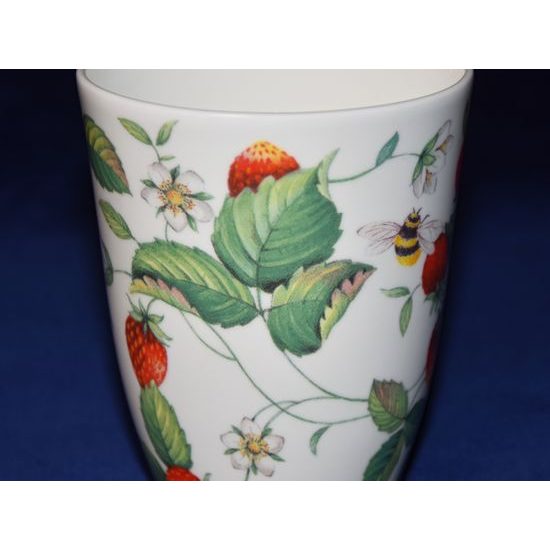 Lesní jahody: Hrnek Louise 400 ml, anglický kostní porcelán, Roy Kirkham