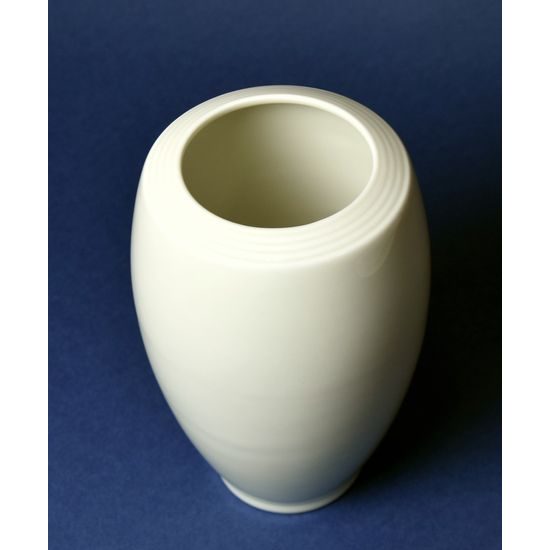 Váza stření 170 mm, Lea ivory, Thun karlovarský porcelán