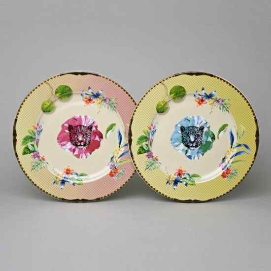 Sada 2 dezertních talířků 19 cm, Été Savage, Lamart: Palais Royal