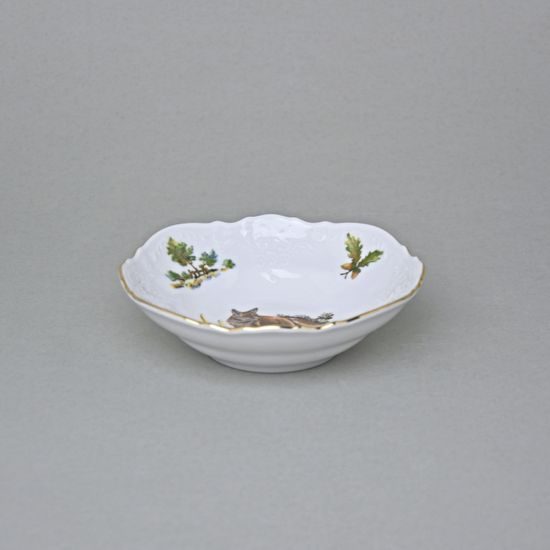 Miska (mistička) 13 cm, THUN 1794 karlovarský porcelán, BERNADOTTE myslivecká