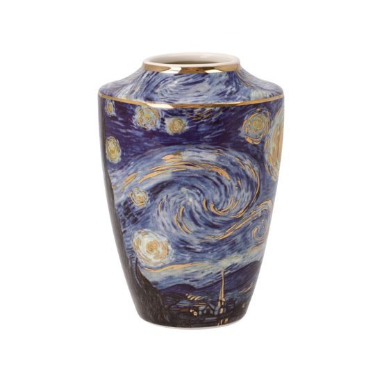 Váza Hvězdná noc, 8,5 / 8,5 / 12,5 cm, porcelán, V. van Gogh, Goebel