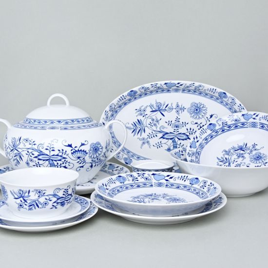 Jídelní sada pro 6 osob, Henrietta, Thun 1794, karlovarský porcelán