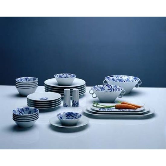 Bohemia Cobalt, Jídelní souprava pro 6 osob, Český porcelán a.s.