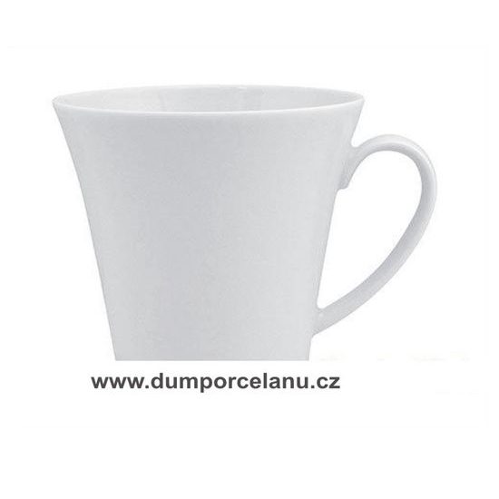 Šálek mocca 0,09 l podšálek 15,5 cm, Top life White, Porcelán Seltmann