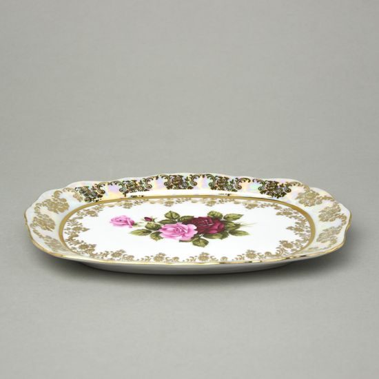 Podnůsek 21,5 x 14,5 cm, Cecily, porcelán QUEENs Crown