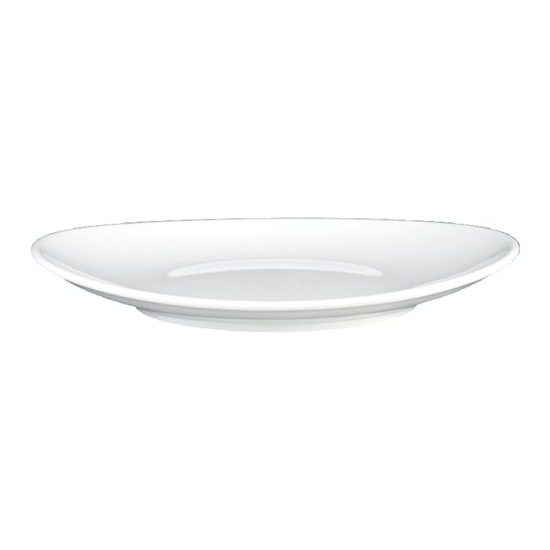 Talíř oválný dezertní 21 cm, Modern Life UNI bílý, Porcelán Seltmann