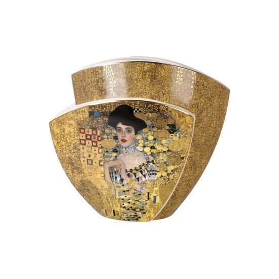 Váza Polibek/ Adele Bloch-Bauer, 22 / 10 / 20 cm, porcelán, G. Klimt, Goebel
