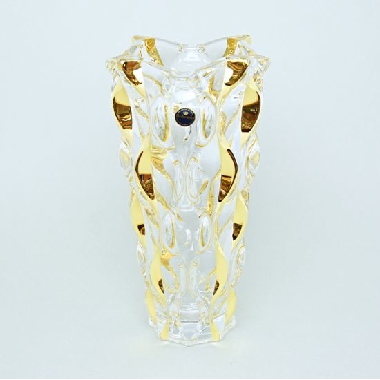 Váza Rhapsody 30,5 cm zlacená, RoyalCrystal