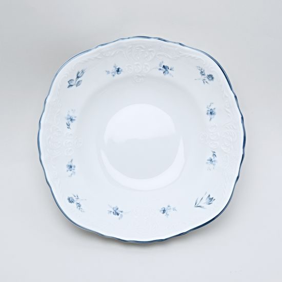 Kompotová souprava pro 6 osob, Thun 1794, karlovarský porcelán, BERNADOTTE kytička