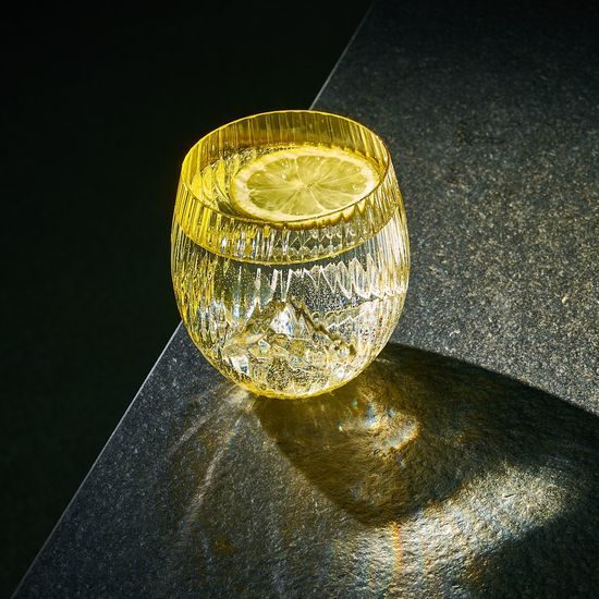 Křišťálové sklenice tumbler 520 ml, 6 ks set, Citrine, Sklárna Květná 1794