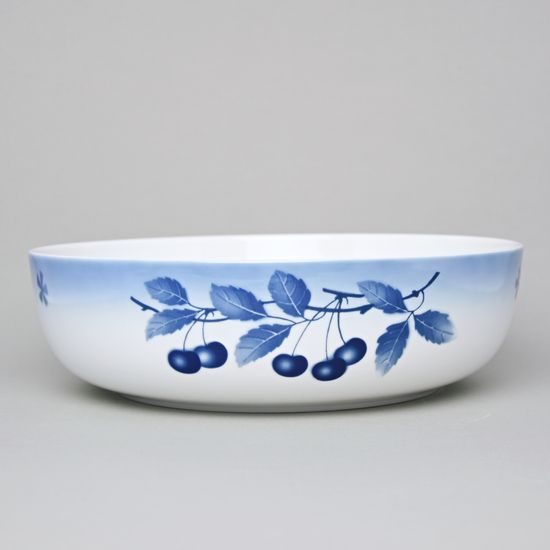 Mísa 28 cm Memory, Thun 1794, karlovarský porcelán, BLUE CHERRY