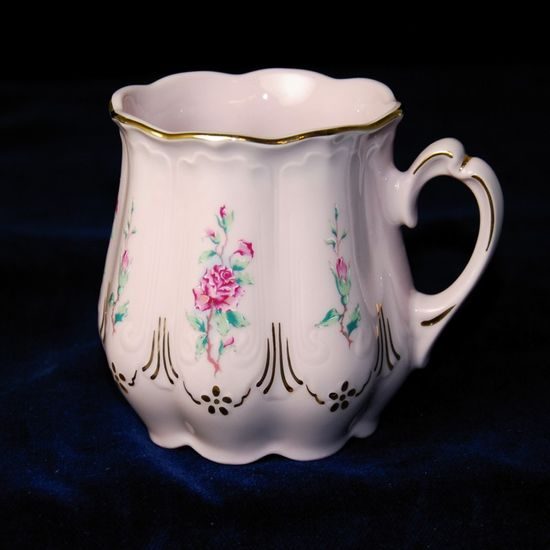 Hrnek 0,25 l, Hanka 501, Růžový porcelán z Chodova