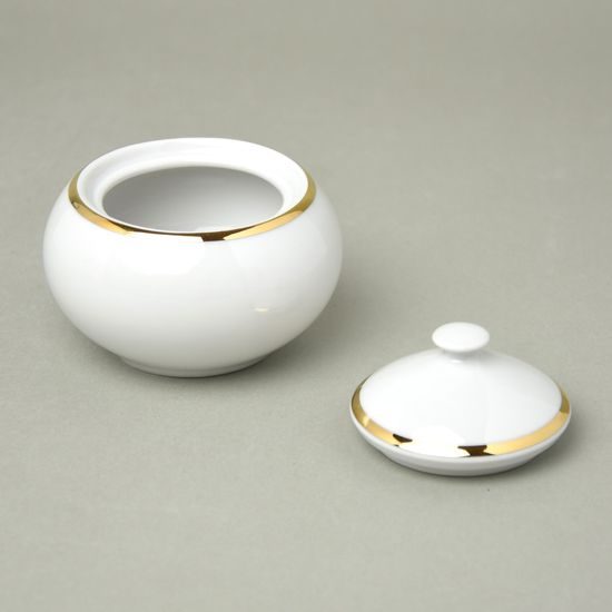 Opál zlatý pásek: Cukřenka 200 ml, Thun 1794, karlovarský porcelán