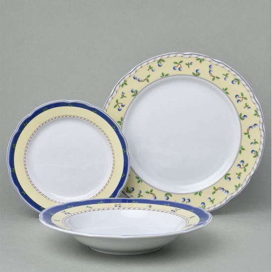 Rose 80147: Talířová sada pro 4 osoby, Thun 1794, karlovarský porcelán