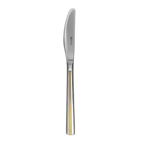 Julie zlato: Jídelní nůž 20,6 cm, Příbory Toner