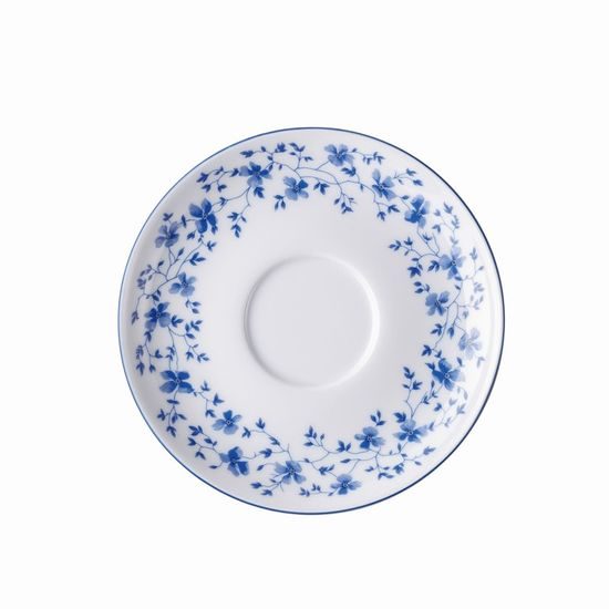 Podšálek 15 cm, FORM 1382 Blaublüten, porcelán Arzberg