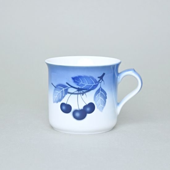 Hrnek Bobby 0,42 l, Thun 1794, karlovarský porcelán, BLUE CHERRY