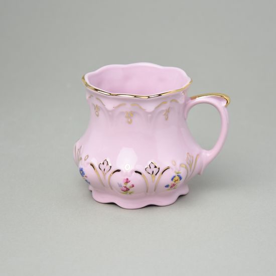 Hrnek 250 ml Reta 247 I., Růžový porcelán z Chodova
