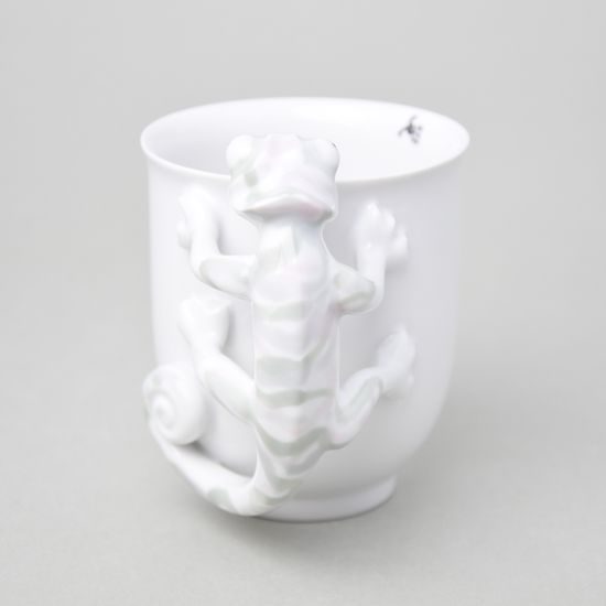 Hrnek ZOO chameleon 400 ml, 12 cm, porcelán Goldfinger
