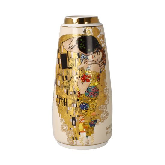 Váza Polibek, 9 / 9 / 18,5 cm, porcelán, G. Klimt, Goebel