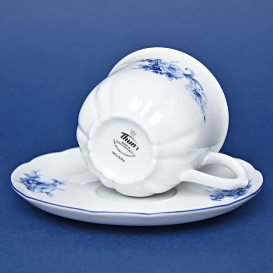 Šálek 225 ml a podšálek 150 mm, Thun 1794, karlovarský porcelán, ROSE 80061