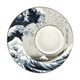 Svícen Velká vlna, 12 / 12 / 4 cm, porcelán, K. Hokusai, Goebel