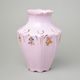 Váza baňatá 19,5 cm, Lenka 247, Růžový porcelán z Chodova
