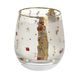 Svícen Polibek, 8,5 / 8,5 / 9,5 cm, sklo, G. Klimt, Goebel
