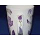 Hrachor (fialový): Hrnek 400 ml, anglický kostní porcelán, Roy Kirkham