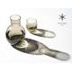 Křišťálové sklenice tumbler 520 ml, 6 ks set, Šedý kouř - Tethys, Sklárna Květná 1794